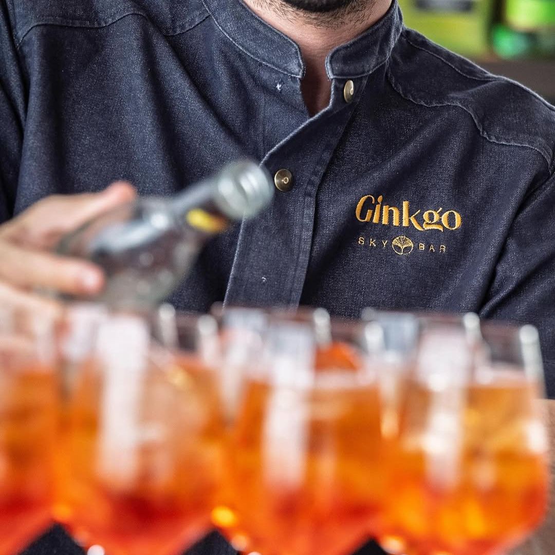 Ginkgo Sky Bar, la terraza ubicada en el diseño VP Plaza España en Madrid