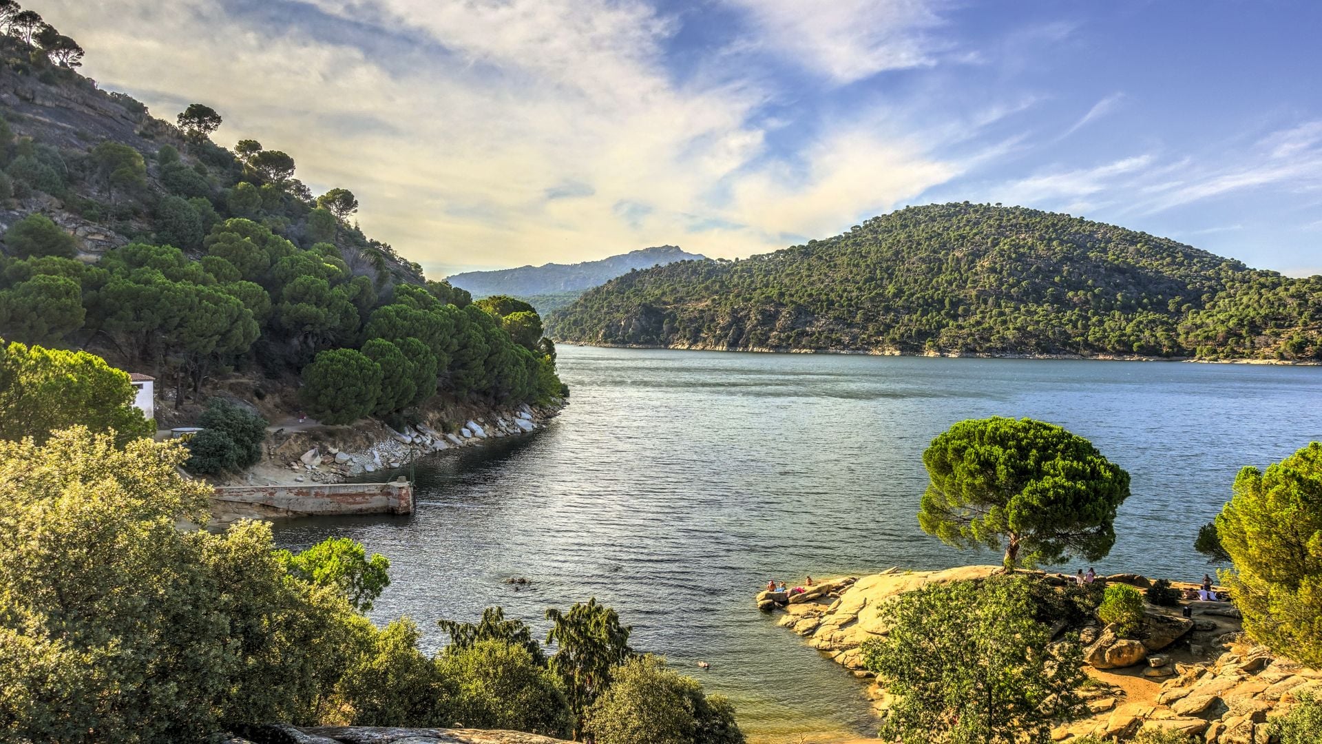 San Juan pantano en Madrid, un oasis para aliviar el calor en verano