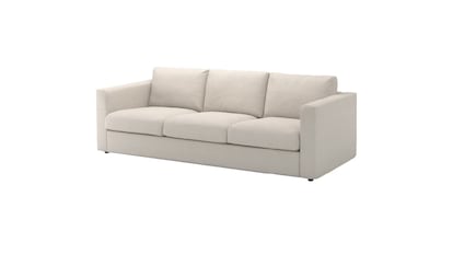 Bace es uno de los diez colores en los que se vende este sofá. Ikea. 