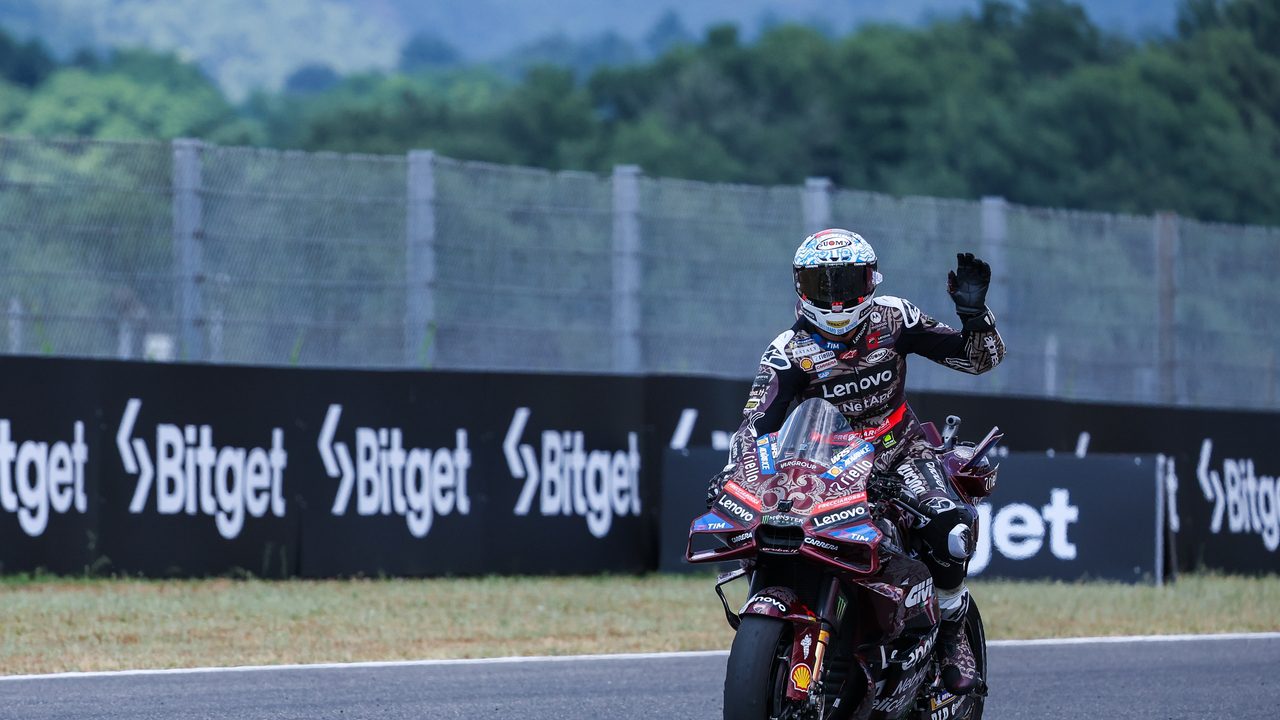 Los elogios del gran jefe de Ducati a Bagnaia a pesar de ‘bajarse’ del podio en Mugello: «Un espectáculo»