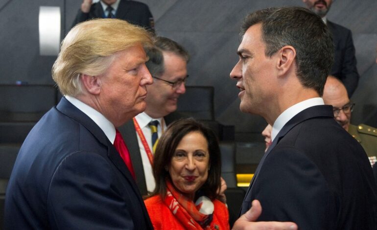 El Gobierno quiere evitar el choque con Trump tras su crítica al gasto en defensa de España