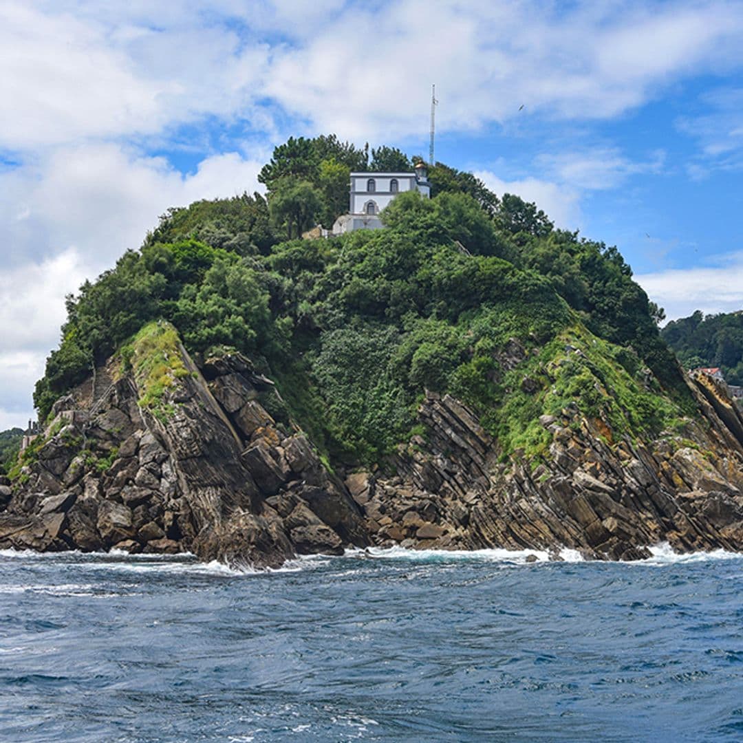 Isla de Santa Clara, Bay de la Concha, San Sebastián