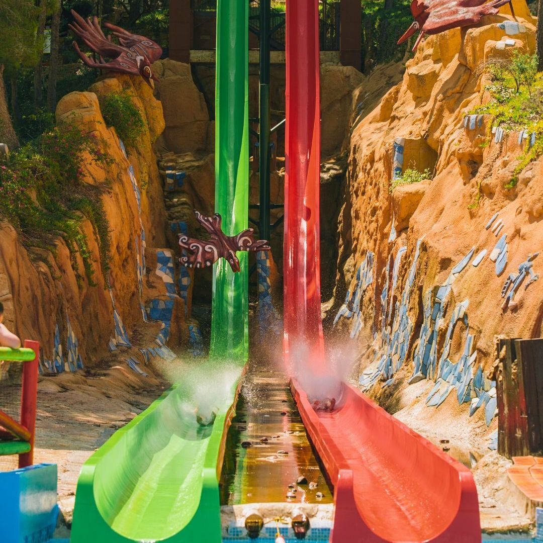 Parque acuático de Aqualandia, Benidorm, Alicante