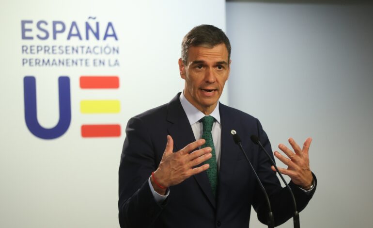 Sánchez advierte que ser de la OTAN «no implica el seguidismo ciego que otros proponen en nuestro país»