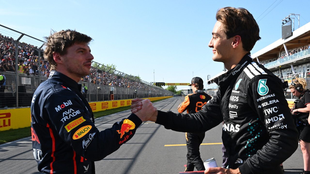 Russell asume que Mercedes está hablando con Max Verstappen… y él sigue sin renovar