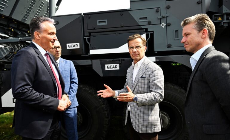 El Ejército sueco muestra sus nuevas armas para derribar drones desde Gotland