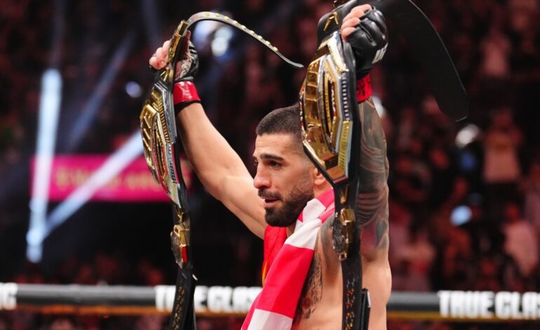 Ilia Topuria hace historia y se convierte en campeón del mundo de peso ligero de la UFC