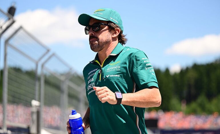 La curiosa radio de Alonso antes del GP de Austria: «El asiento está…»