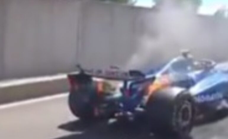 ¡El Williams, en llamas! Nuevo drama de Carlos Sainz en el Gran Premio de Austria: «Game over, Carlos»