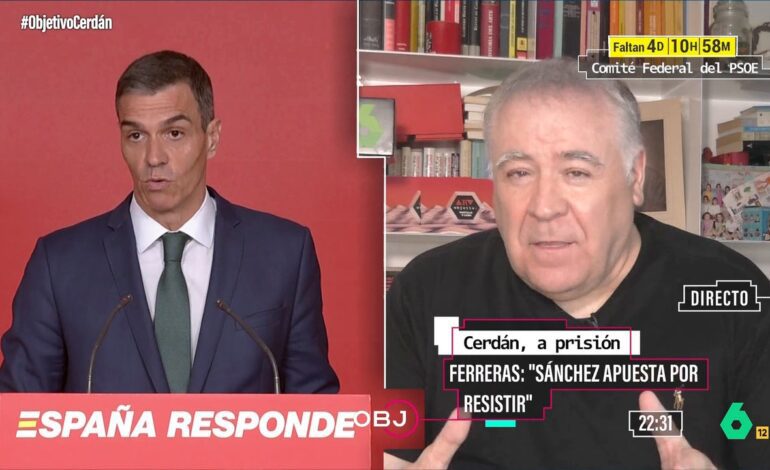 No se va a ir aparezca lo que aparezca, salvo que le echen