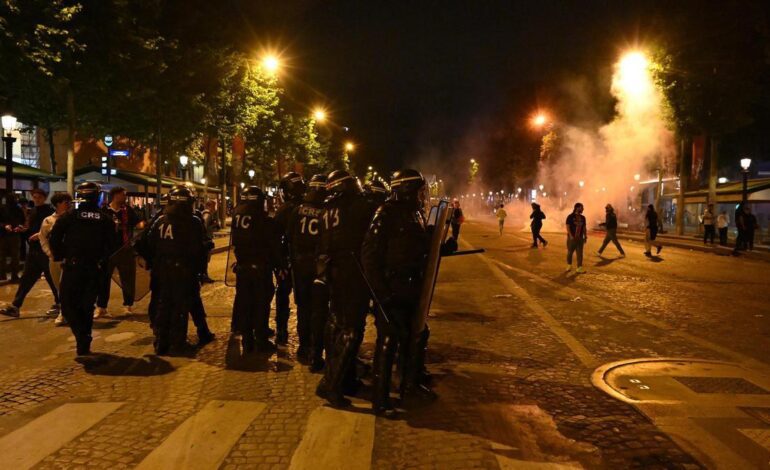Francia prepara «una revolución penal y tecnológica» para evitar que se repitan los disturbios tras la final de la Champions