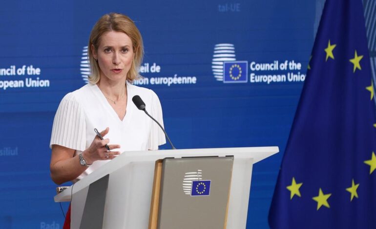 La UE se ofrece a apoyar los esfuerzos diplomáticos para frenar la escalada entre Israel e Irán