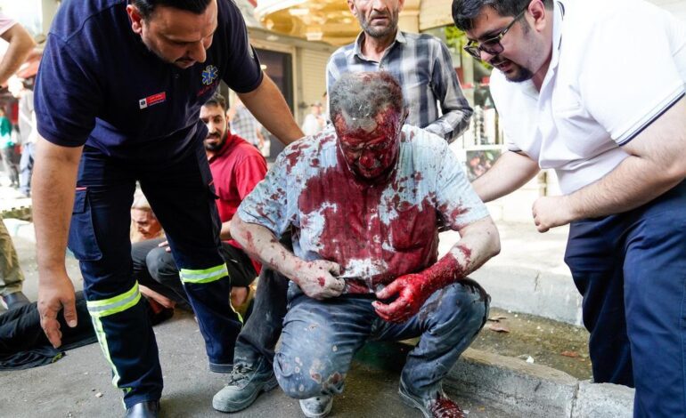 Vivimos atrapados entre un Gobierno del terror y los bombardeos de Israel