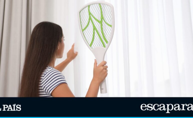 Adiós a moscas y mosquitos al instante con esta raqueta eléctrica (se está haciendo viral) | Estilo de vida | Escaparate