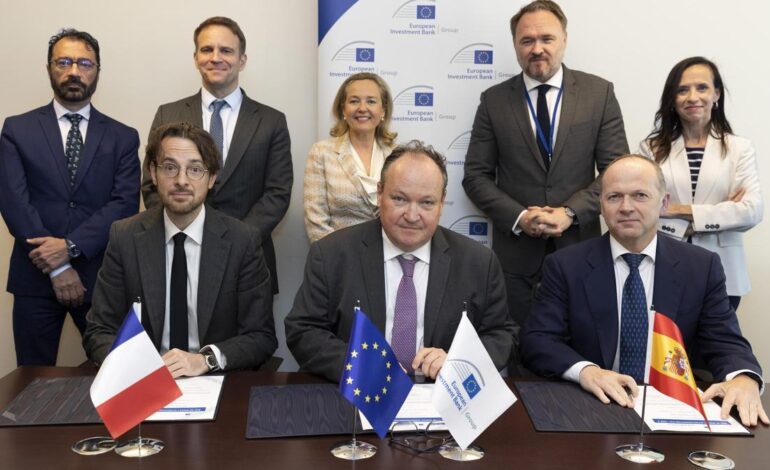 El BEI contribuirá a financiar la interconexión eléctrica entre España y Francia por el Golfo de Vizcaya con 1.600 millones de euros