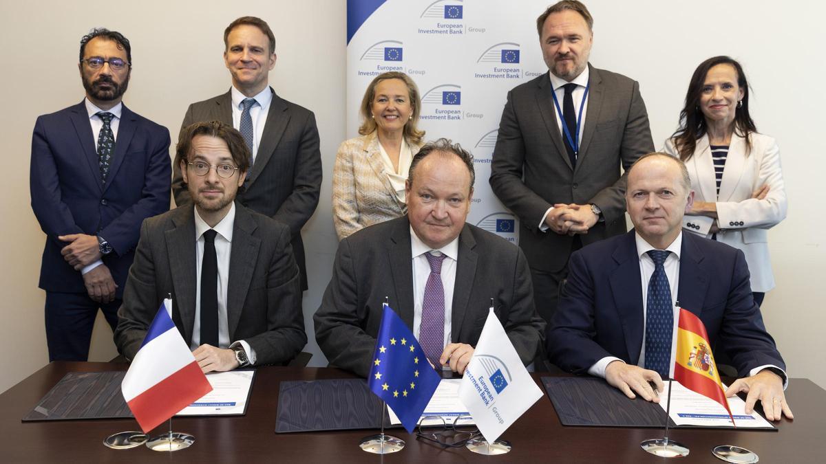 El BEI contribuirá a financiar la interconexión eléctrica entre España y Francia por el Golfo de Vizcaya con 1.600 millones de euros