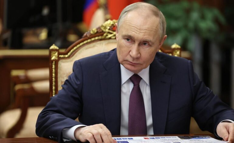 UCRANIA | Putin asegura que no descarta conquistar también la región ucraniana de Sumi