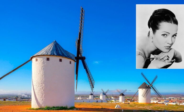 El pueblo manchego que vio nacer a Sara Montiel, sirvió de inspiración a Cervantes y es famoso por sus molinos