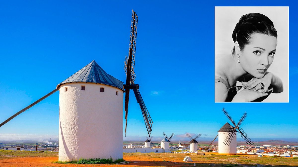 El pueblo manchego que vio nacer a Sara Montiel, sirvió de inspiración a Cervantes y es famoso por sus molinos