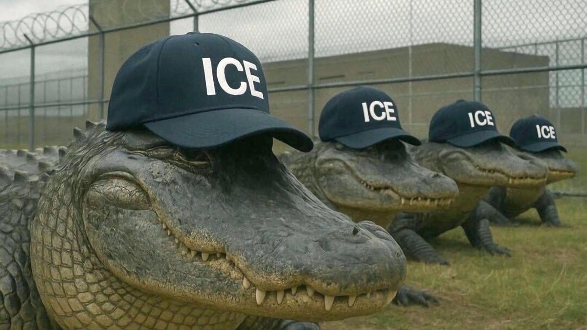 Masiva protesta contra cárcel migratoria ‘Alligator Alcatraz’ en vísperas de su apertura