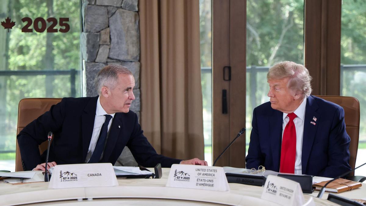 Europa intenta en el G7 “pequeños pasos” de acercamiento a Trump para rebajar el enfrentamiento comercial