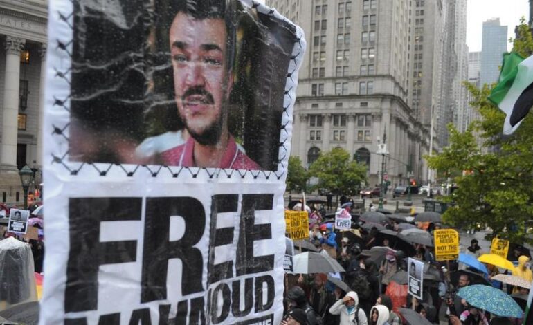 Un juez de EEUU ordena a la Administración Trump la liberación del activista palestino Mahmud Jalil