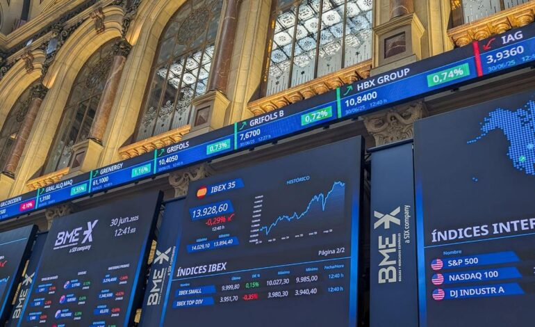 IBEX REVALORIZACIÓN | El Ibex logra una revalorización del 20% en los seis primeros meses del año