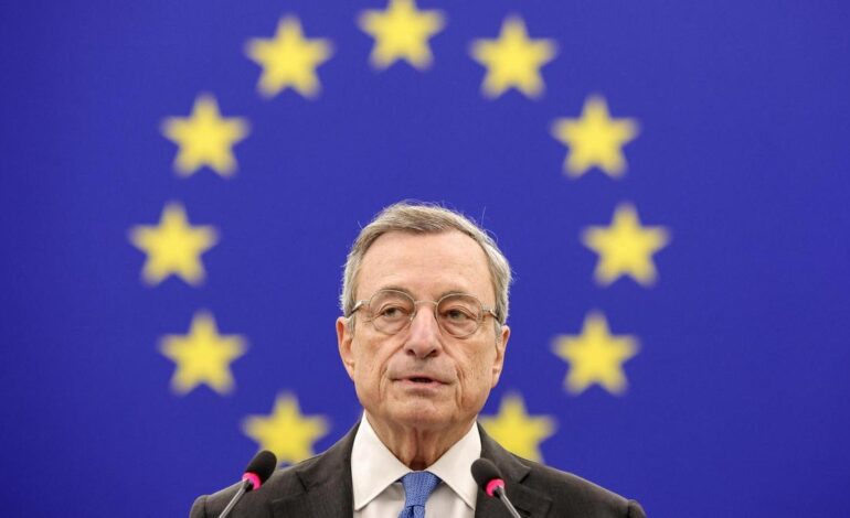 El economista Mario Draghi, el hombre que salvó el euro en 2012 cuando estaba al frente del Banco Central Europeo, premio “Princesa de Asturias” de Cooperación Internacional de 2025