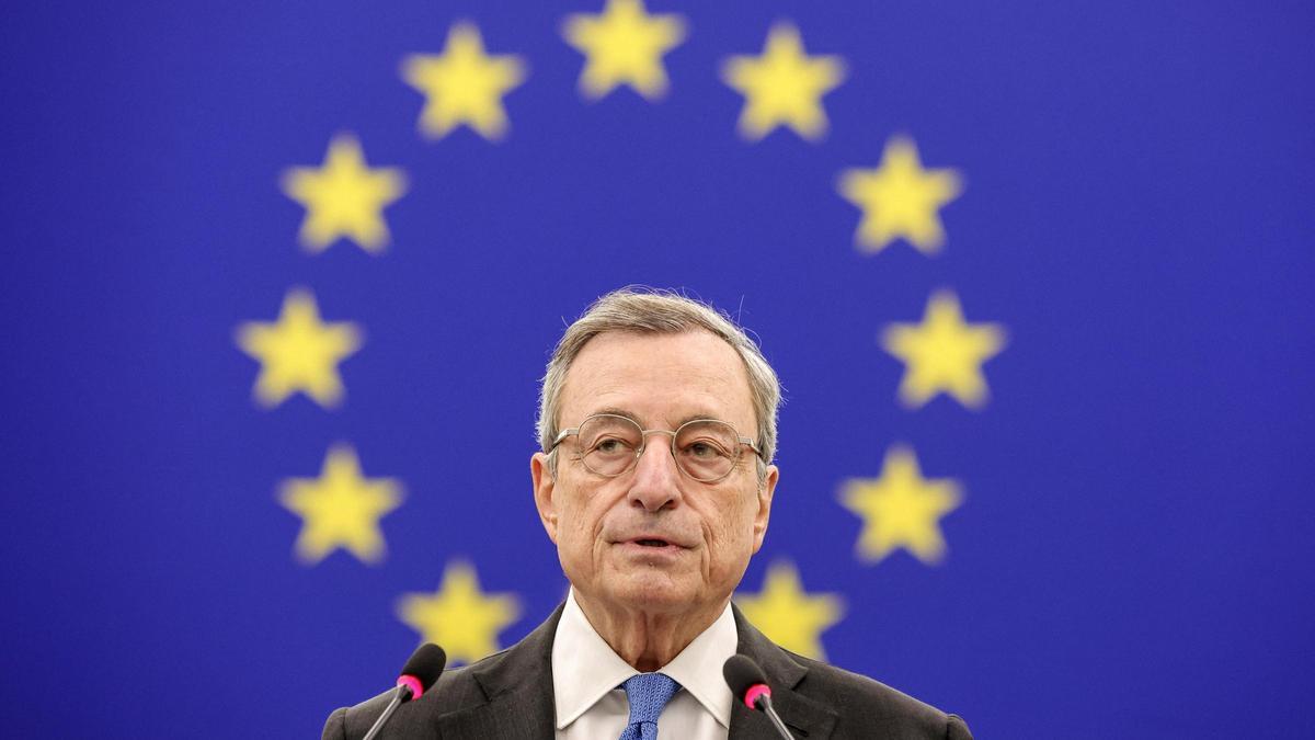 El economista Mario Draghi, el hombre que salvó el euro en 2012 cuando estaba al frente del Banco Central Europeo, premio “Princesa de Asturias” de Cooperación Internacional de 2025