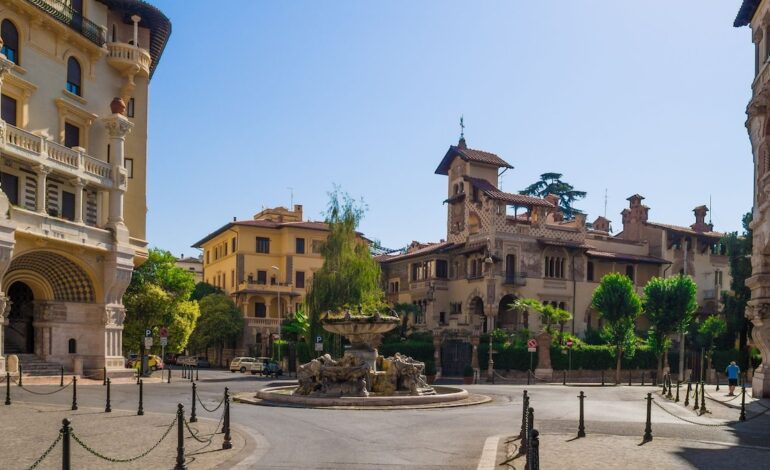 el barrio surrealista y desconocido del centro de Roma