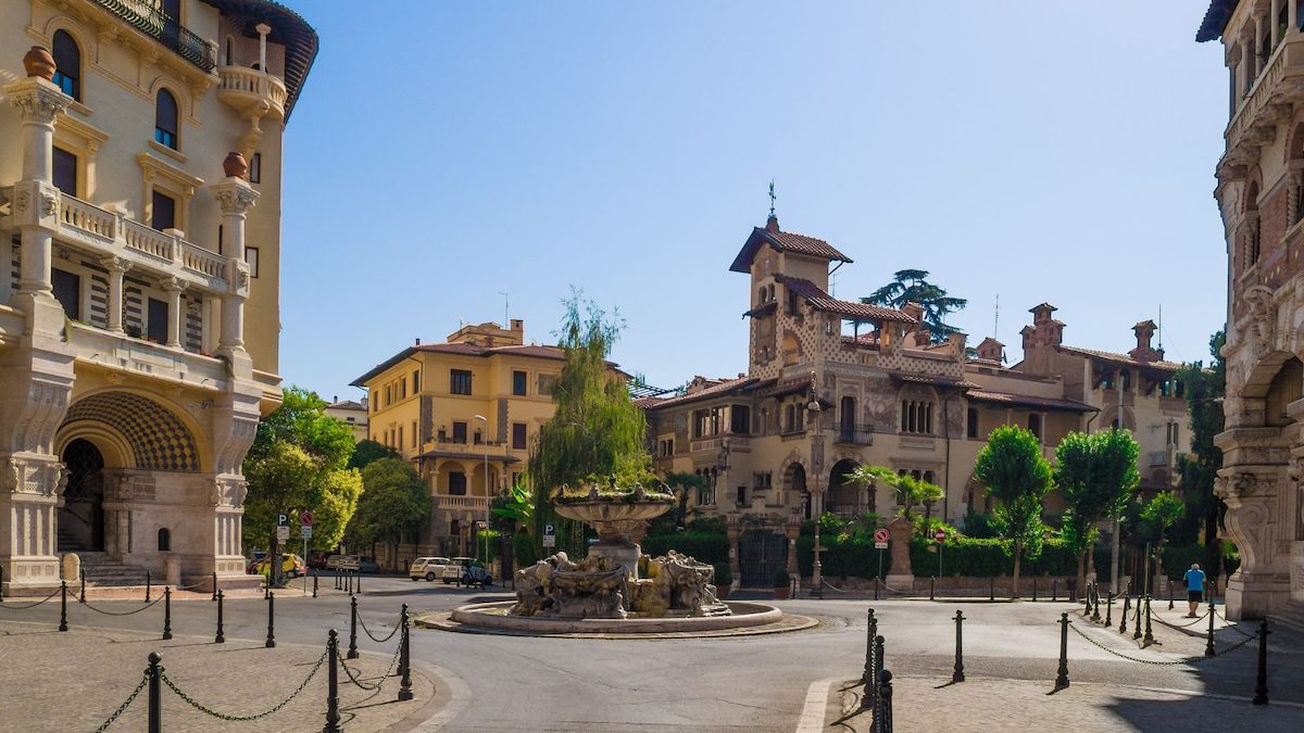 el barrio surrealista y desconocido del centro de Roma