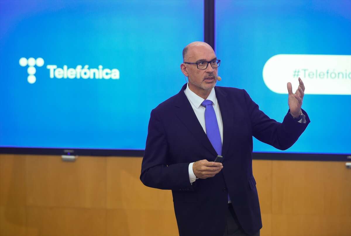 El presidente de Telefónica España y ahora CEO del grupo, Emilio Gayo
