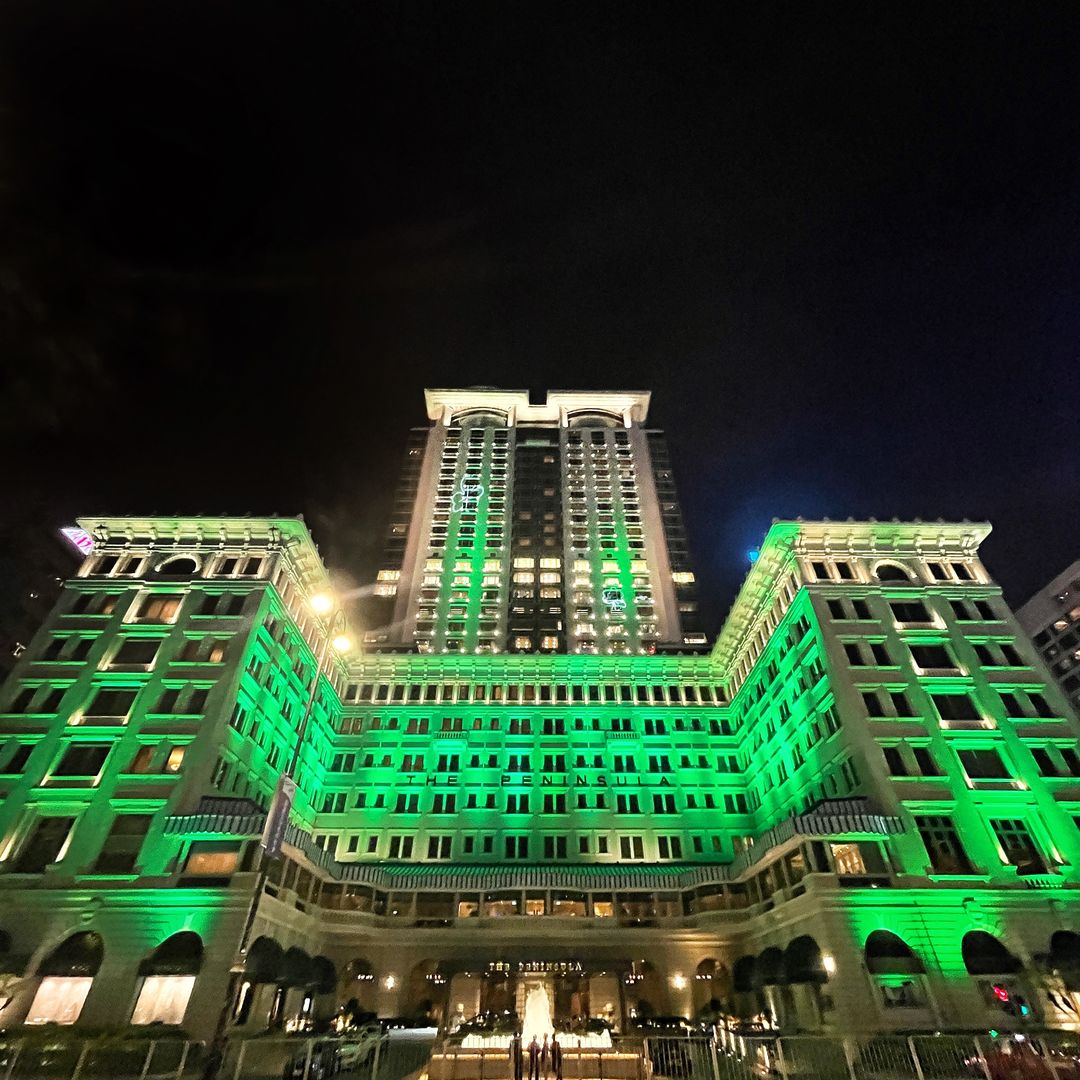 El hotel de la Peninsule de La en Hong Kong, considerado entre los mejores hoteles del mundo en 2025