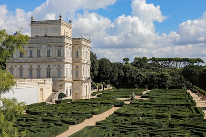 El Casino del Bel Respo, que forma parte de Villa Doria Pamchilj, en Roma.