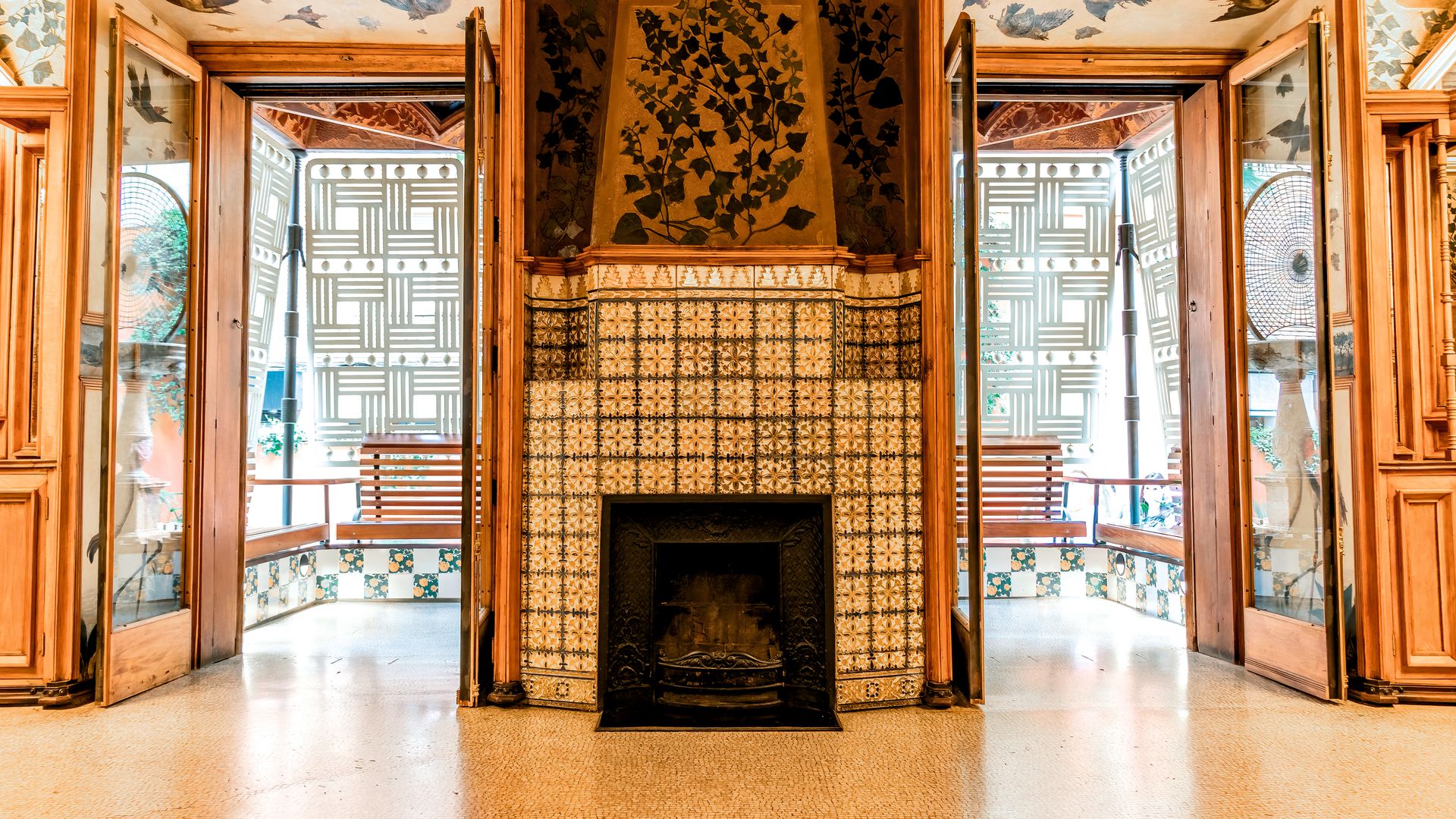 Dentro de Vicenz en Barcelona