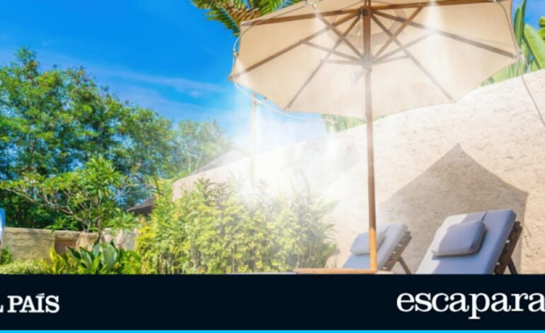 Adiós al calor en el jardín con este kit nebulizador refrescante que no gasta electricidad | Estilo de vida | Escaparate