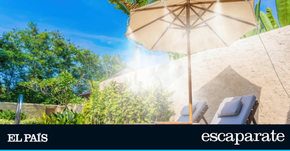 Adiós al calor en el jardín con este kit nebulizador refrescante que no gasta electricidad | Estilo de vida | Escaparate