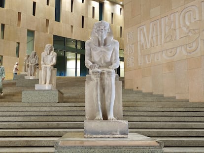 El Gran Museo Egipcio de Giza.