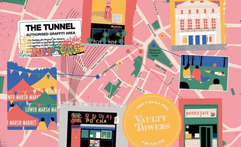 Por la calle Lower Marsh: grafitis, comida callejera y teatros legendarios en el corazón de Londres | Guía El Viajero 2025