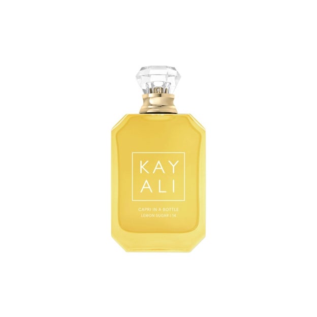 Capri en una botella de Kayali.