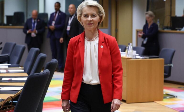 Von der Leyen dice que está analizando la última oferta de EEUU, mientras Alemania y Francia piden un acuerdo «rápido»