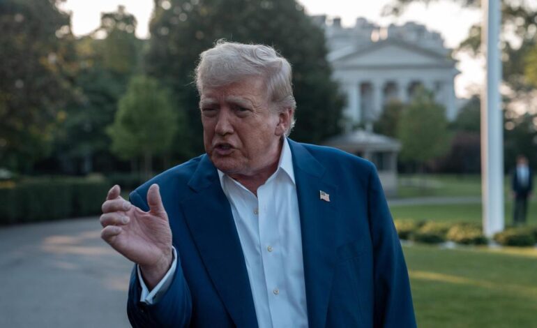 Trump saca el foco de Irán y acelera para aprobar su ley fiscal antes del simbólico 4 de julio