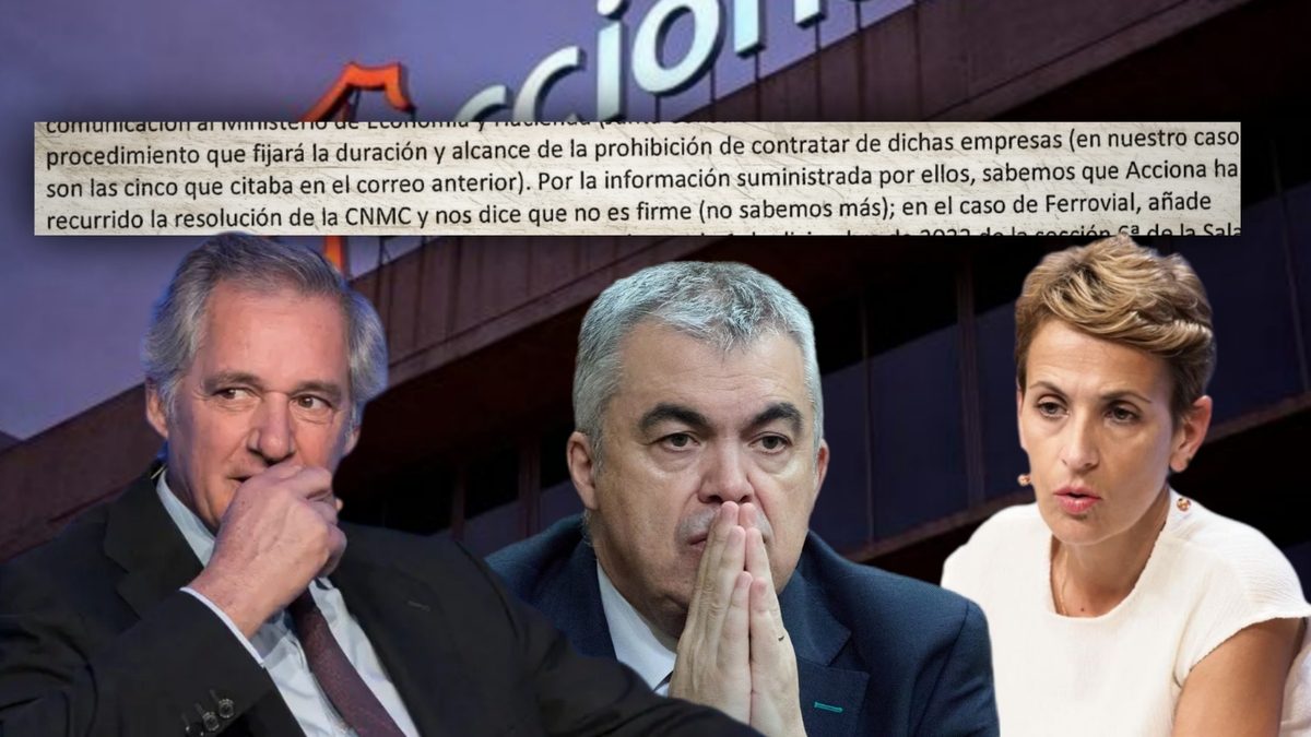 La mesa de contratación del Gobierno de Chivite realizó consultas a Acciona en plena adjudicación