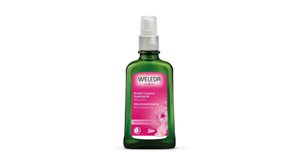 Aceite Corporal Suavizante de Rosa Mosqueta de Weleda