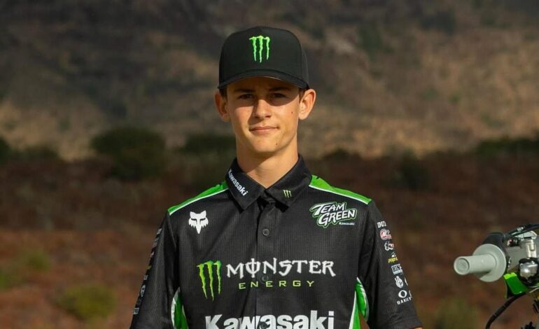 Muere la joven promesa del motocross Aidan Zingg a los 16 años