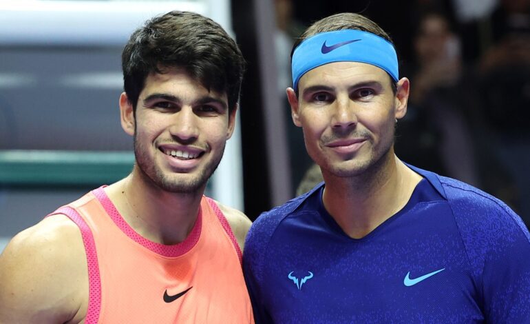 La reacción de Carlos Alcaraz a la insólita coincidencia con Rafa Nadal