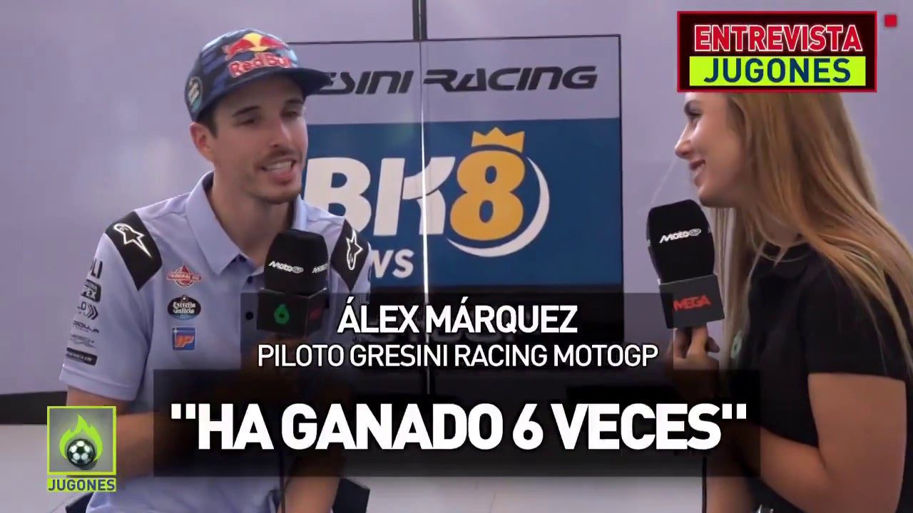 la reacción de Alex Márquez al gran dominio de Marc en Aragón