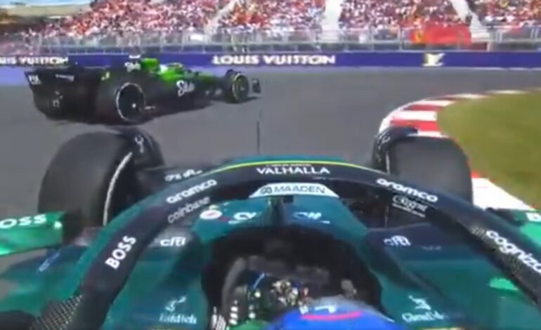 ¡Ojo al brutal adelantamiento a Hulkenberg para puntuar en Canadá!
