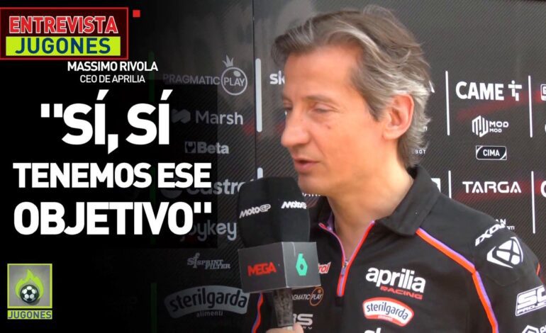 El jefe de Aprilia desvela en ‘Jugones’ el objetivo que tienen con Jorge Martín