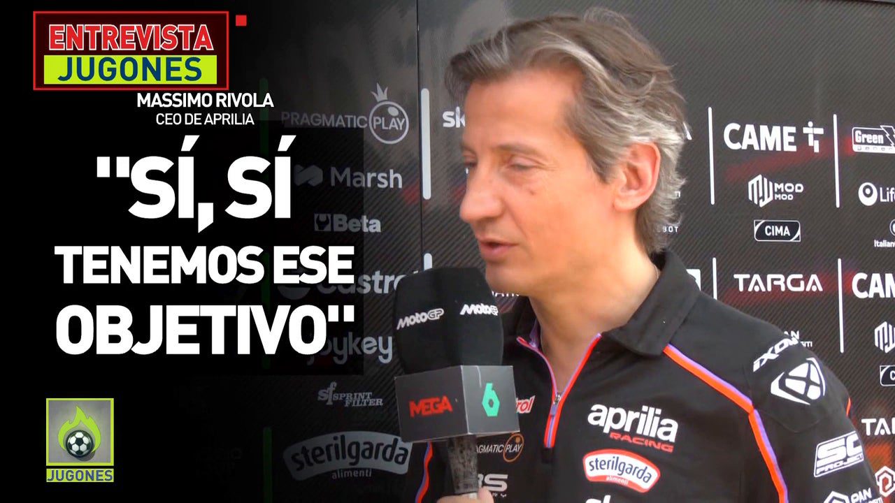 El jefe de Aprilia desvela en ‘Jugones’ el objetivo que tienen con Jorge Martín